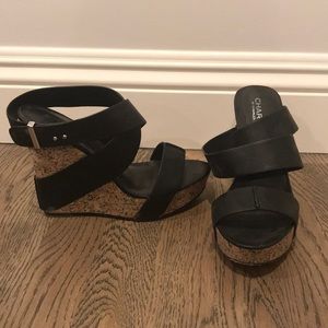 Charles by Charles David Wedge Sandals